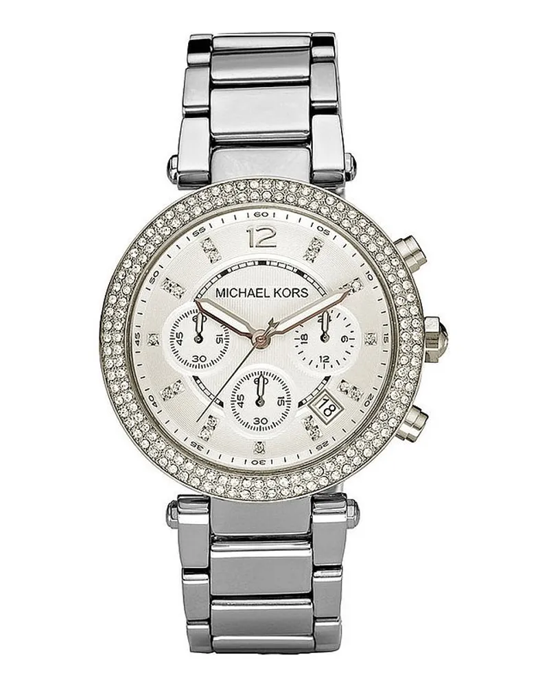 Michael Kors Chronograph Parker Silber