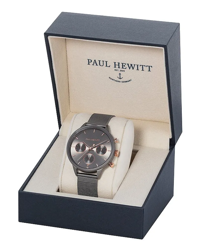 PAUL HEWITT Chronograph Everpulse Grau