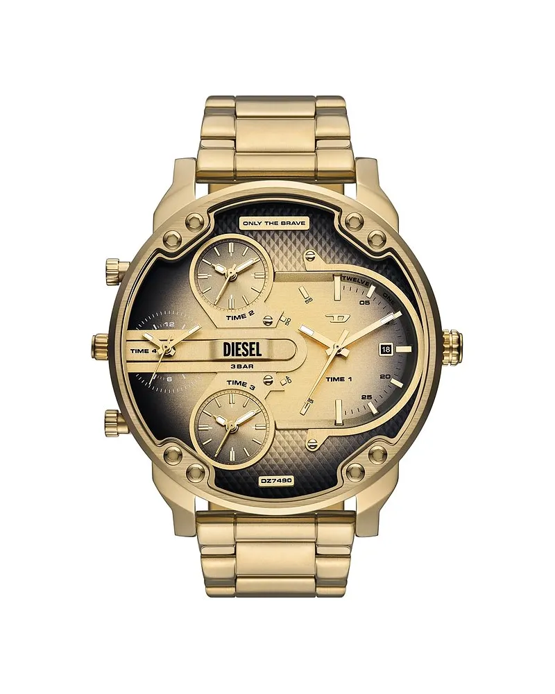 Diesel Herrenuhr Mr. Daddy Slim Gold