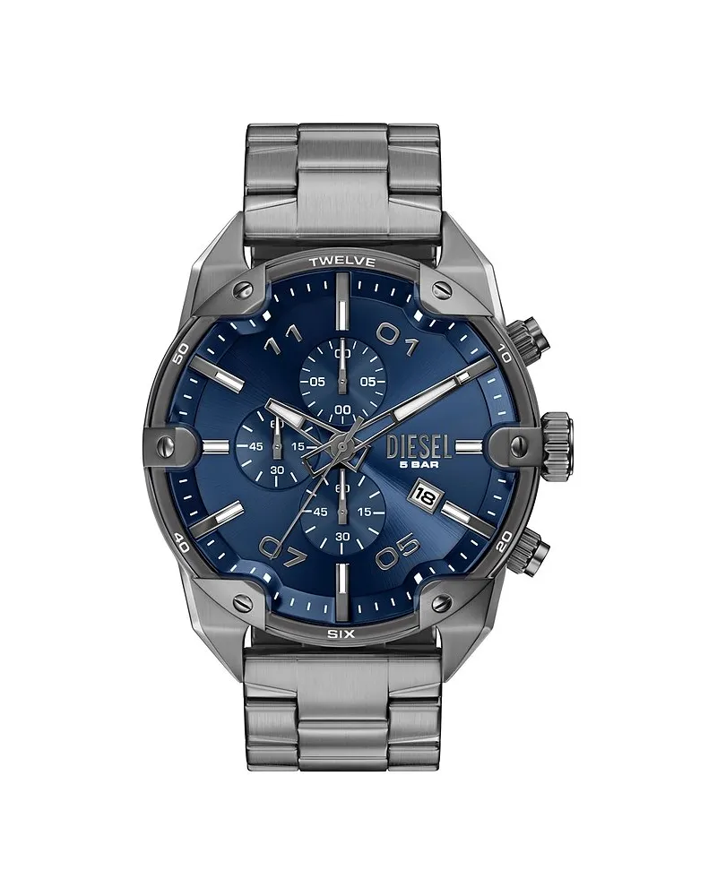 Diesel Chronograph Spiked Grau