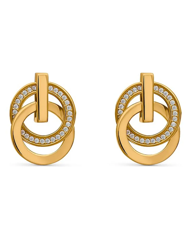 JETTE Ohrstecker SWING Gelbgold