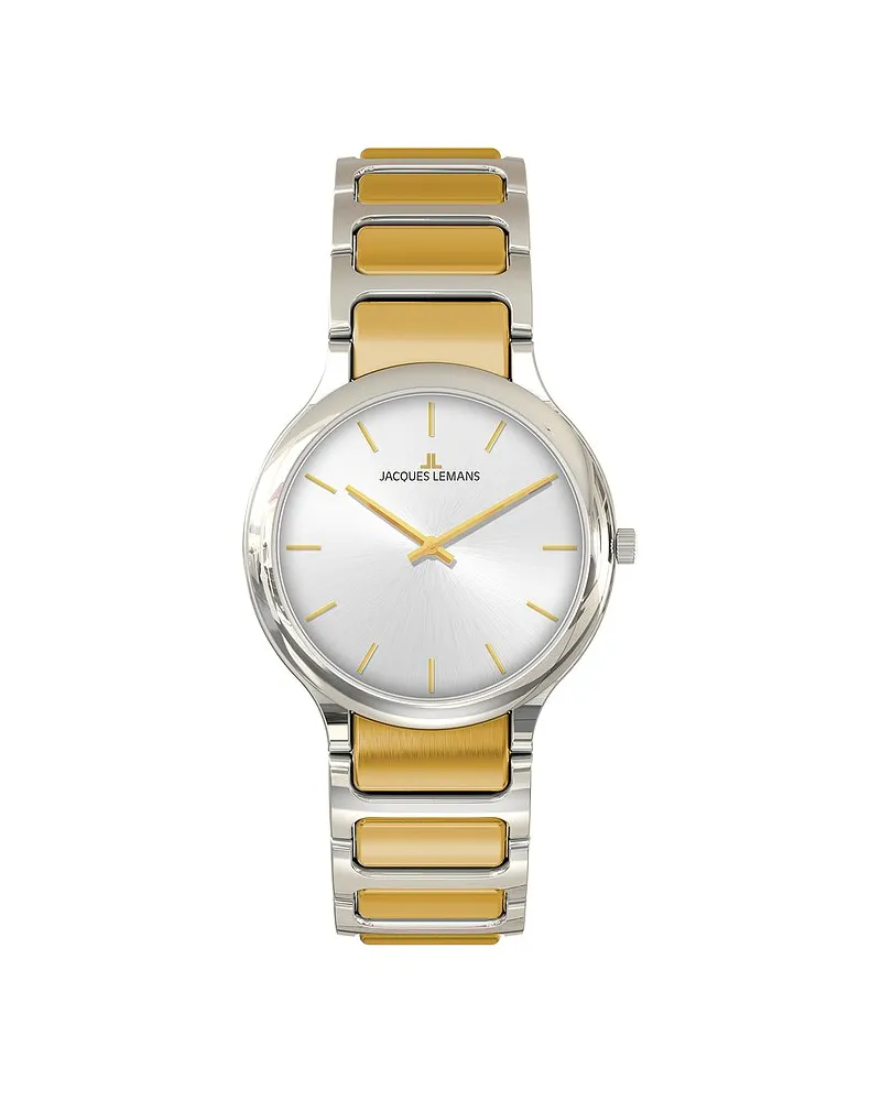 Jacques Lemans Damenuhr Milano Silber