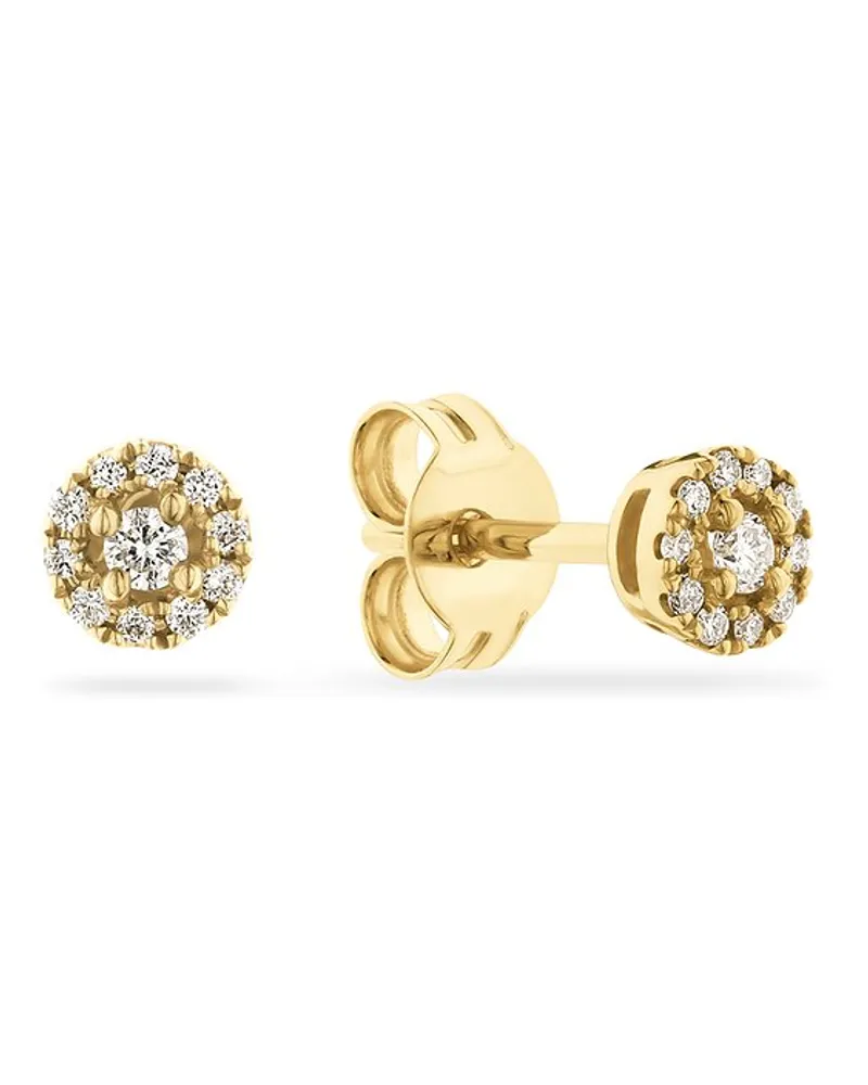 VALERIA Ohrstecker Gelbgold