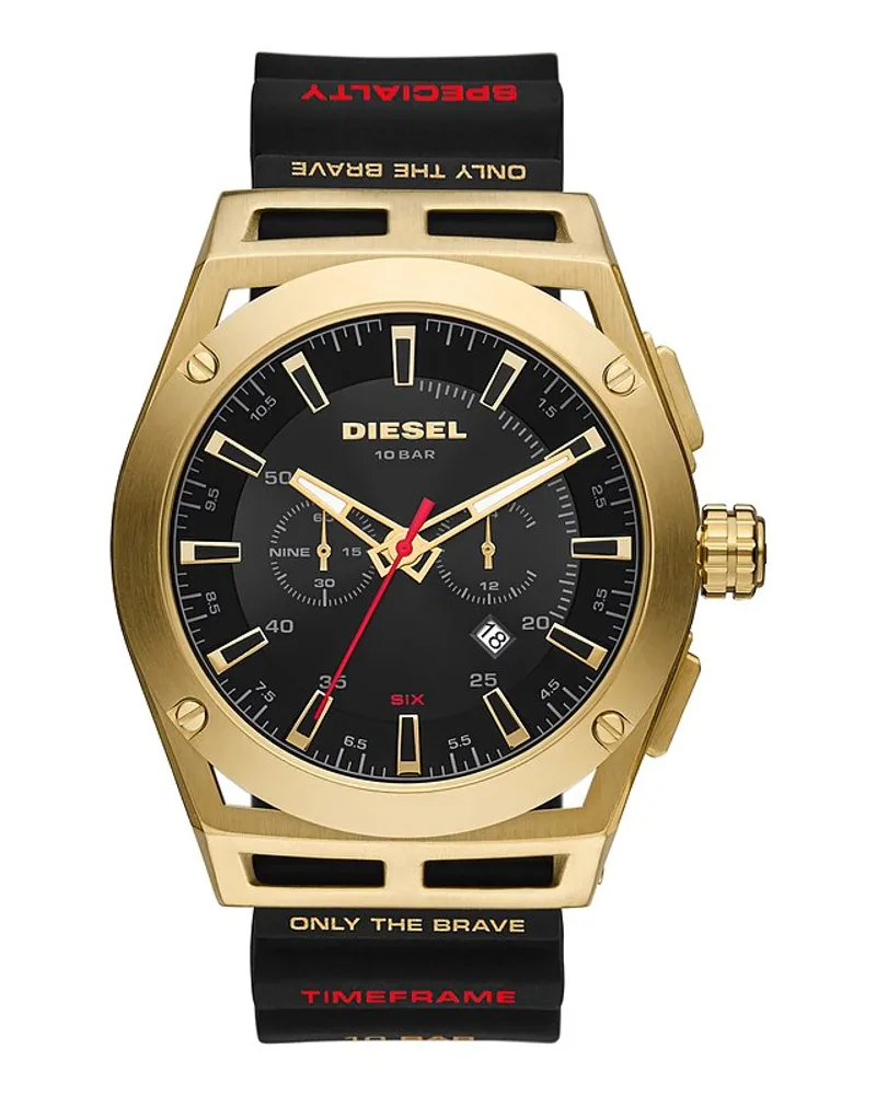 Diesel Herrenuhr Timeframe Gold