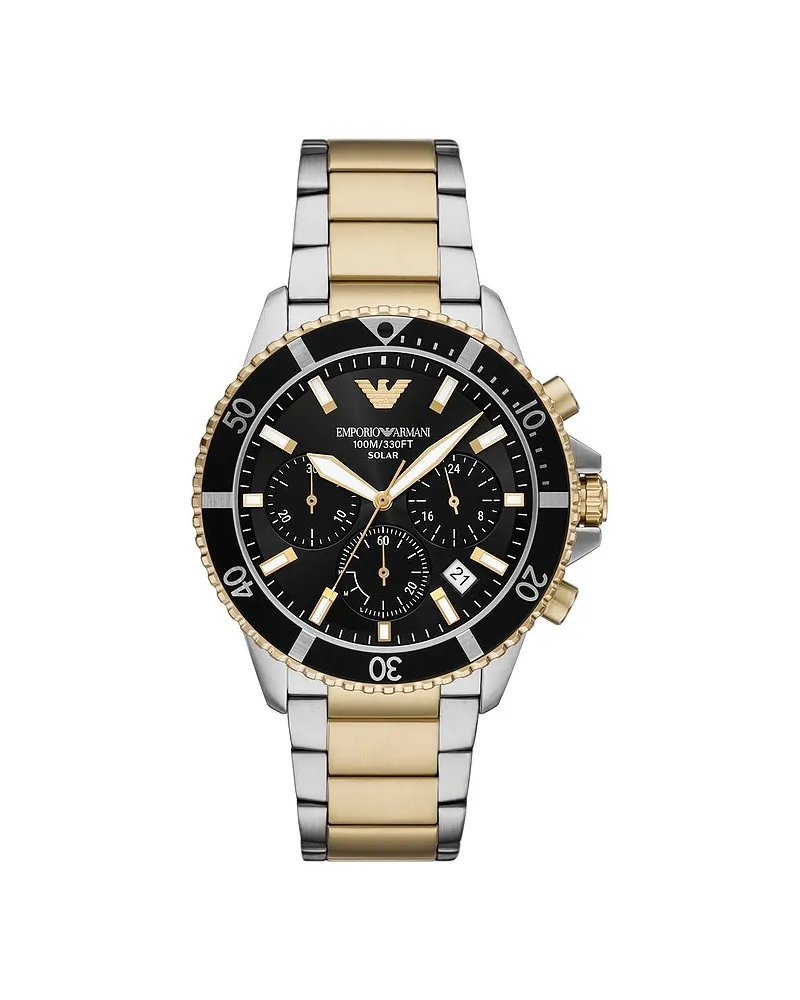 Emporio Armani Chronograph Bicolor