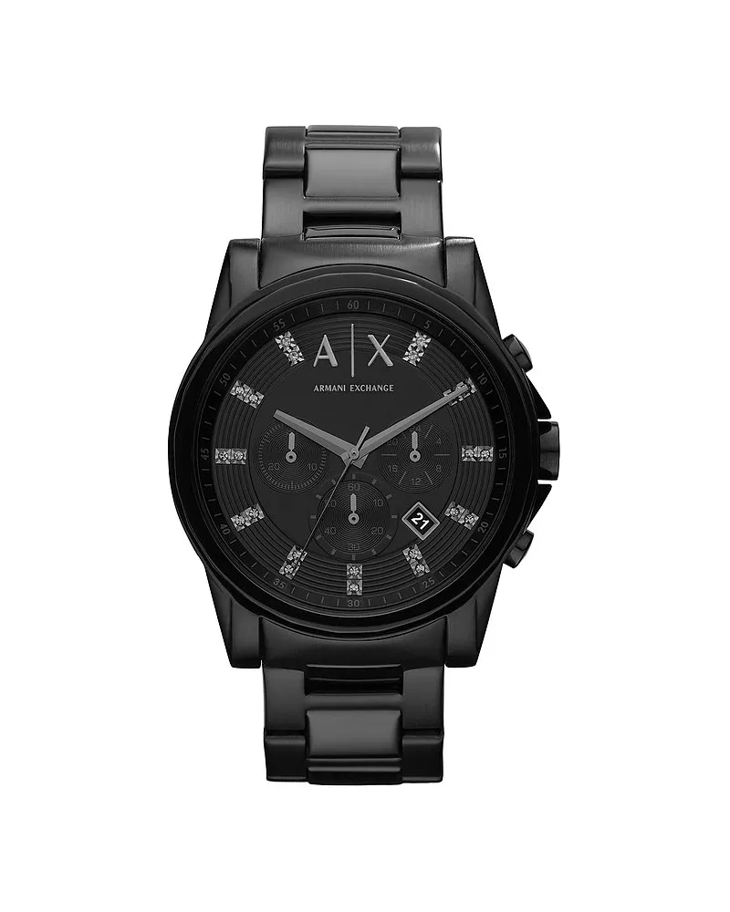 Armani Exchange Herrenuhr Schwarz