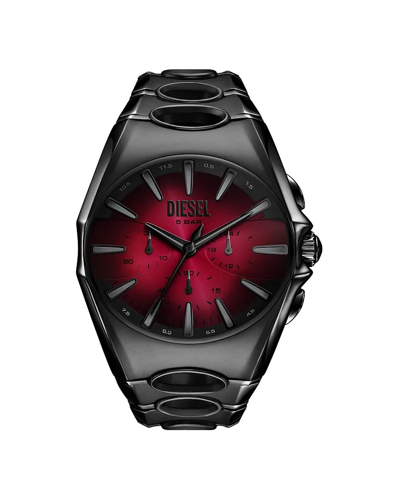 Diesel Chronograph D-Curve Schwarz