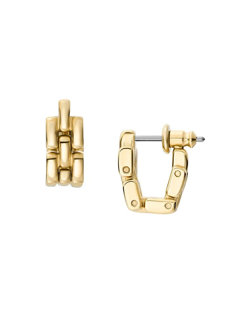 Fossil Creolen Arden Gold