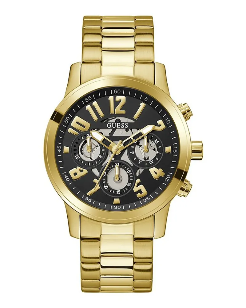 Guess Herrenuhr Gold