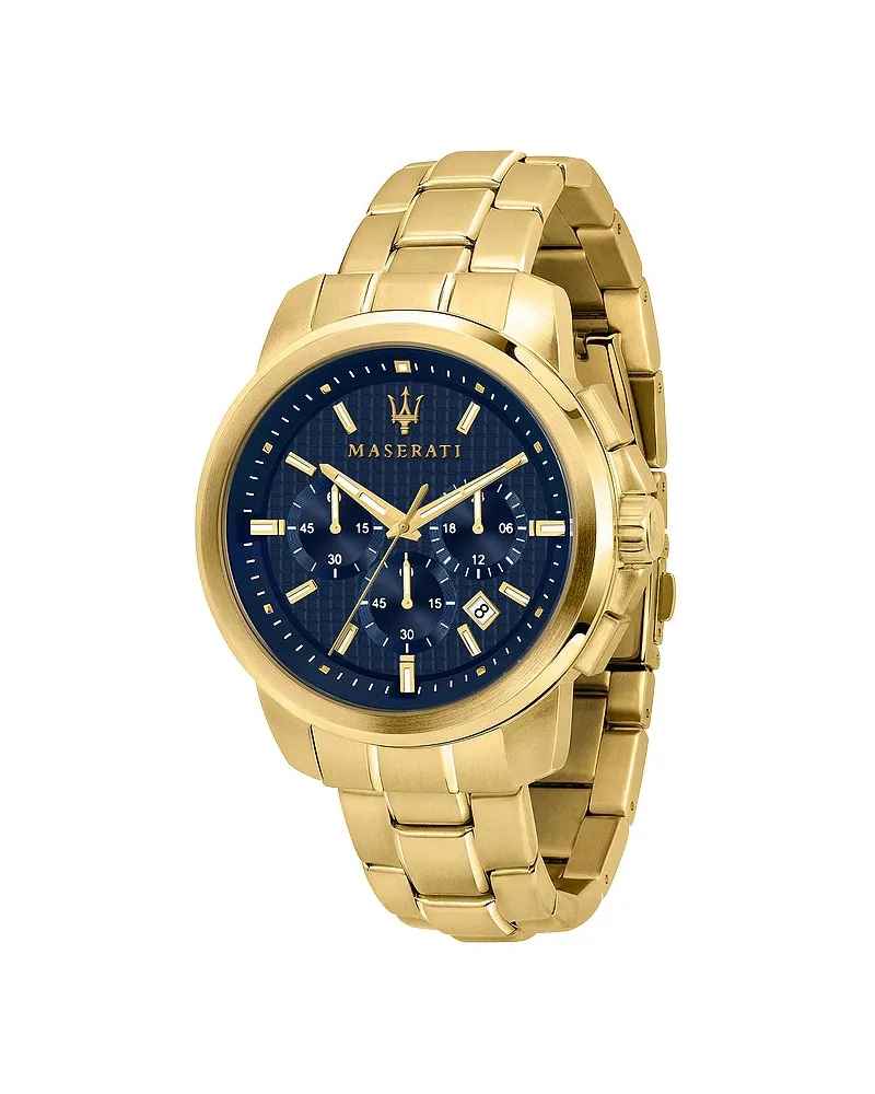 Maserati Chronograph Gelbgold