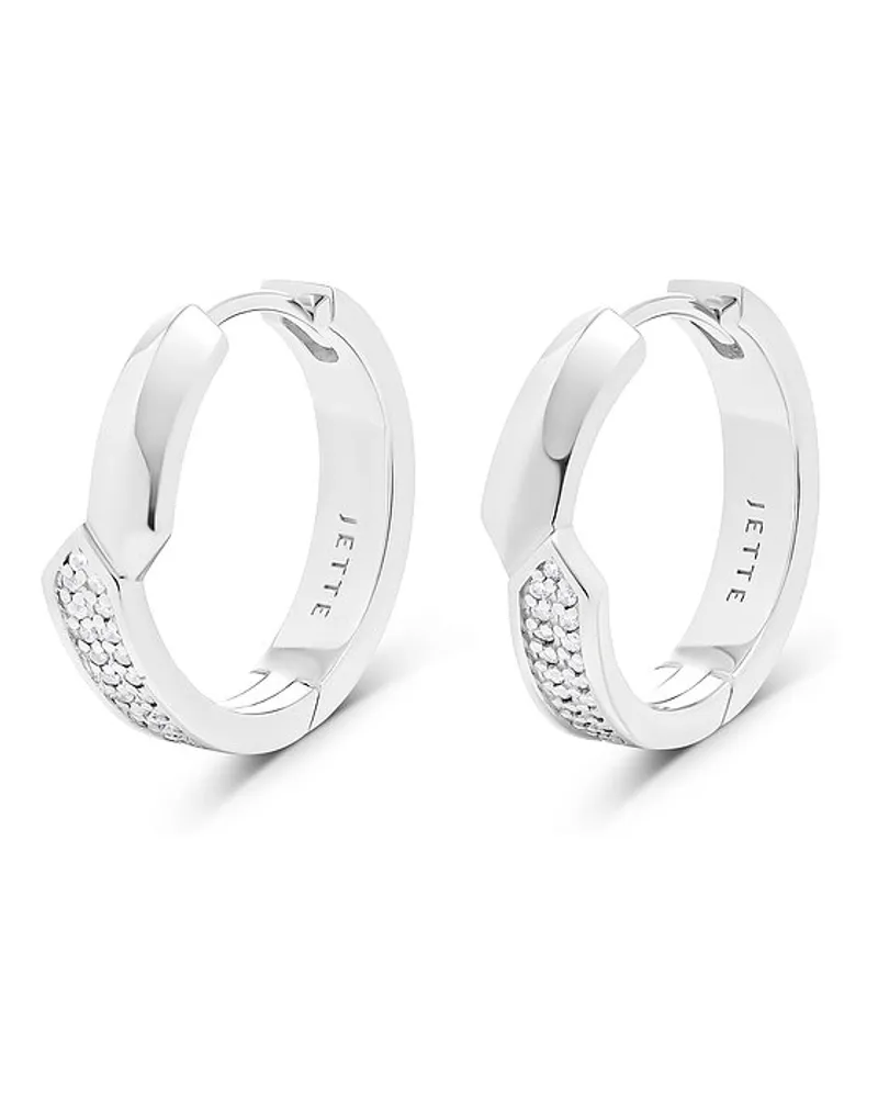 JETTE Creolen CONTEMPORARY Silber