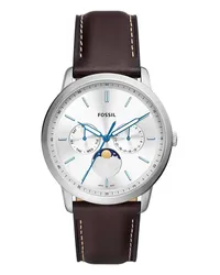 Fossil Herrenuhr Neutra Minimalist Silber