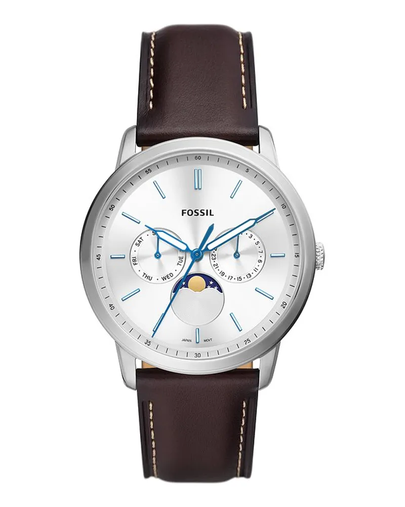 Fossil Herrenuhr Neutra Minimalist Silber