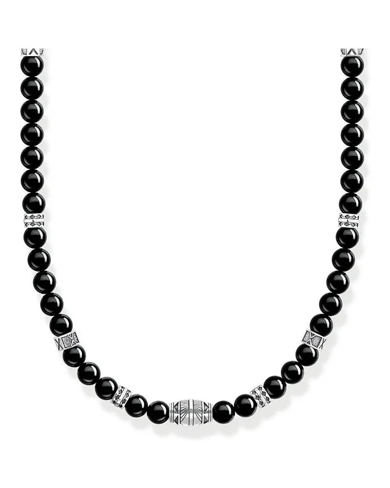 Thomas Sabo Kette Rebel at heart Schwarz