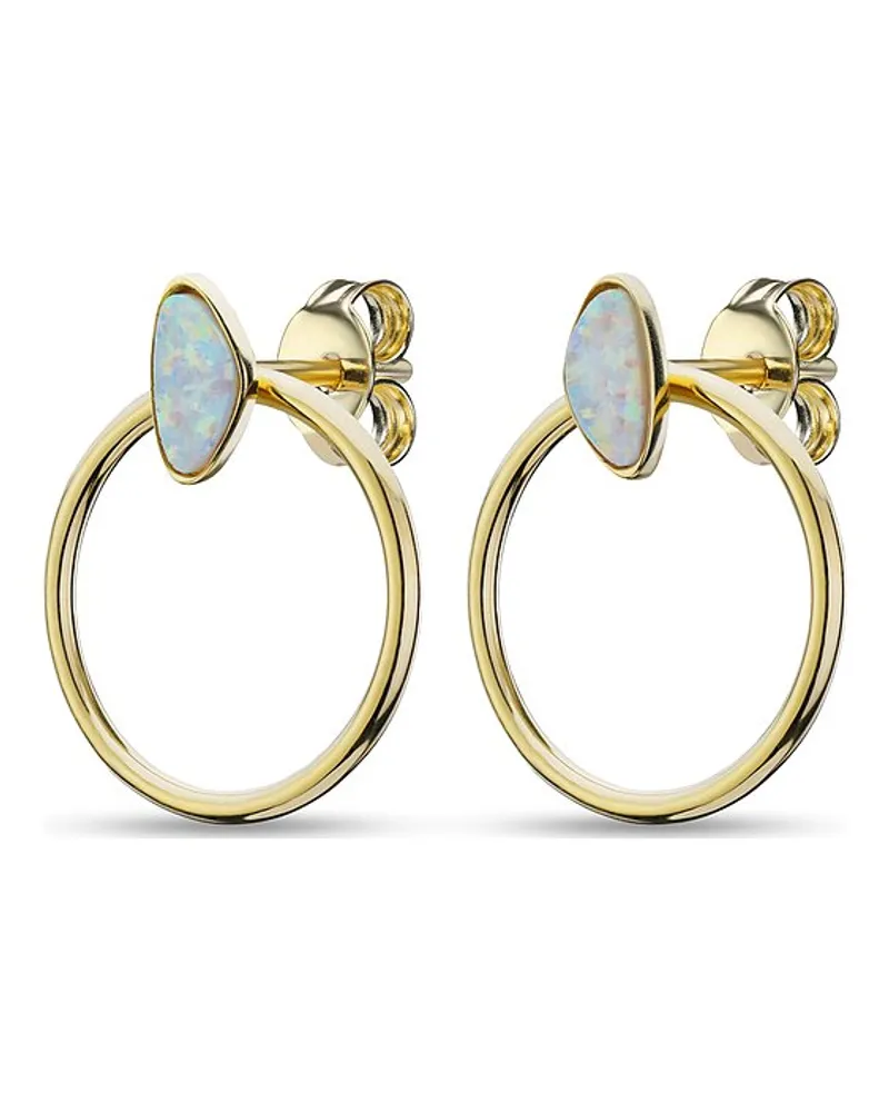 VALERIA Creolen Gelbgold