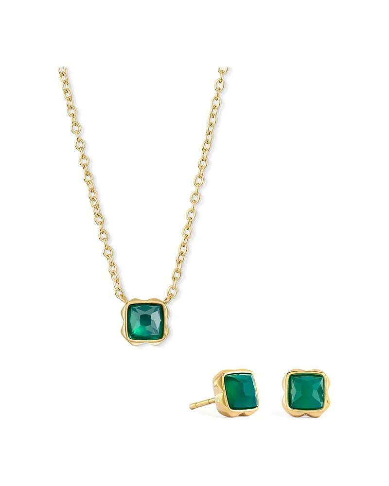 Coeur de Lion Schmuck-Set Grün