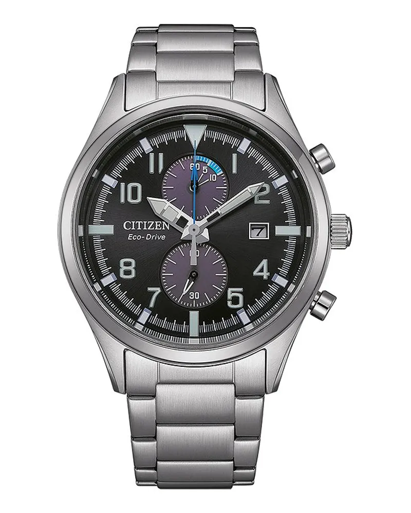 Citizen Chronograph Eco Drive Silber