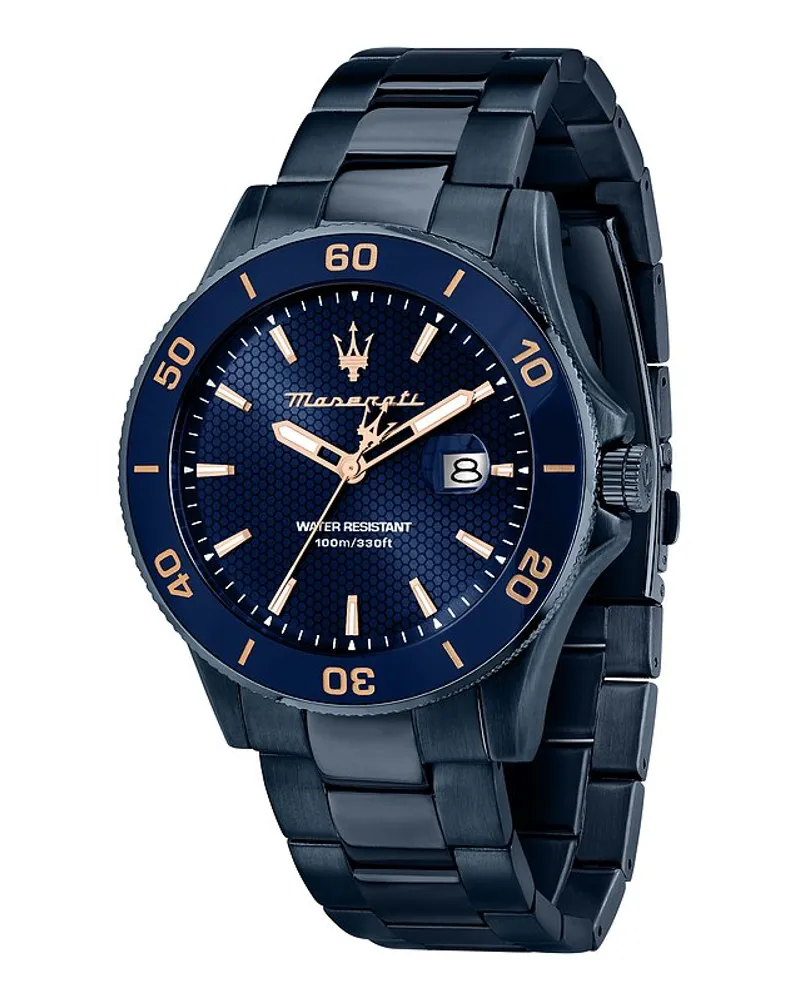 Maserati Herrenuhr Competizione Blau