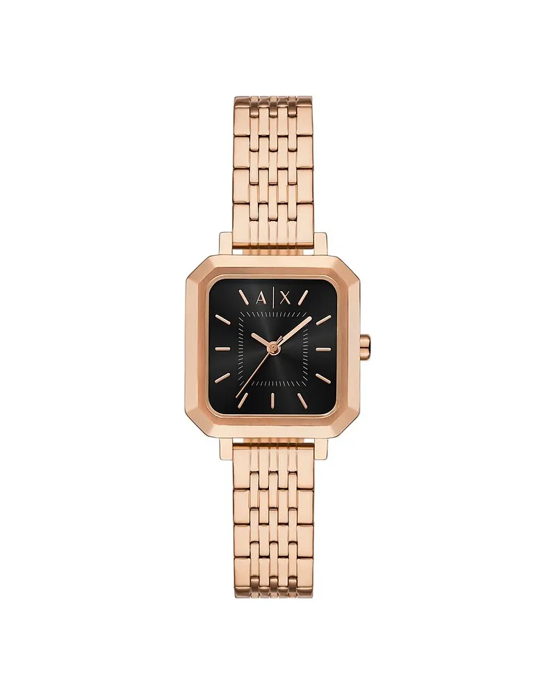 Armani Exchange Damenuhr Roségold