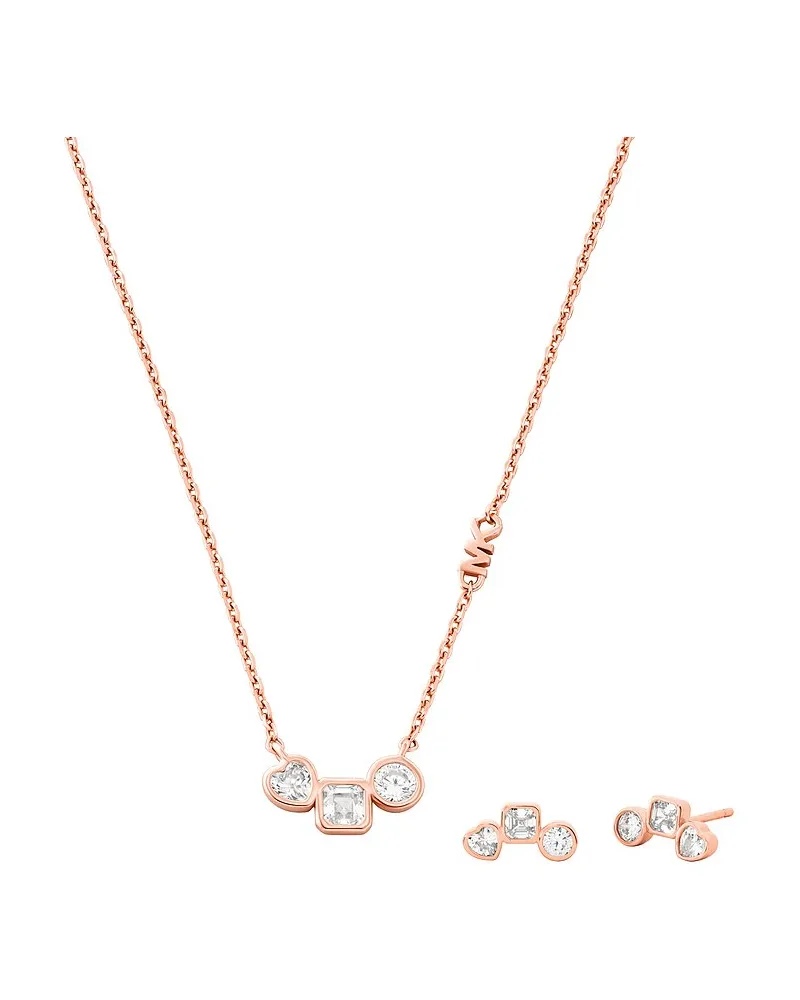 Michael Kors Schmuck-Set Kors Brilliance Roségold