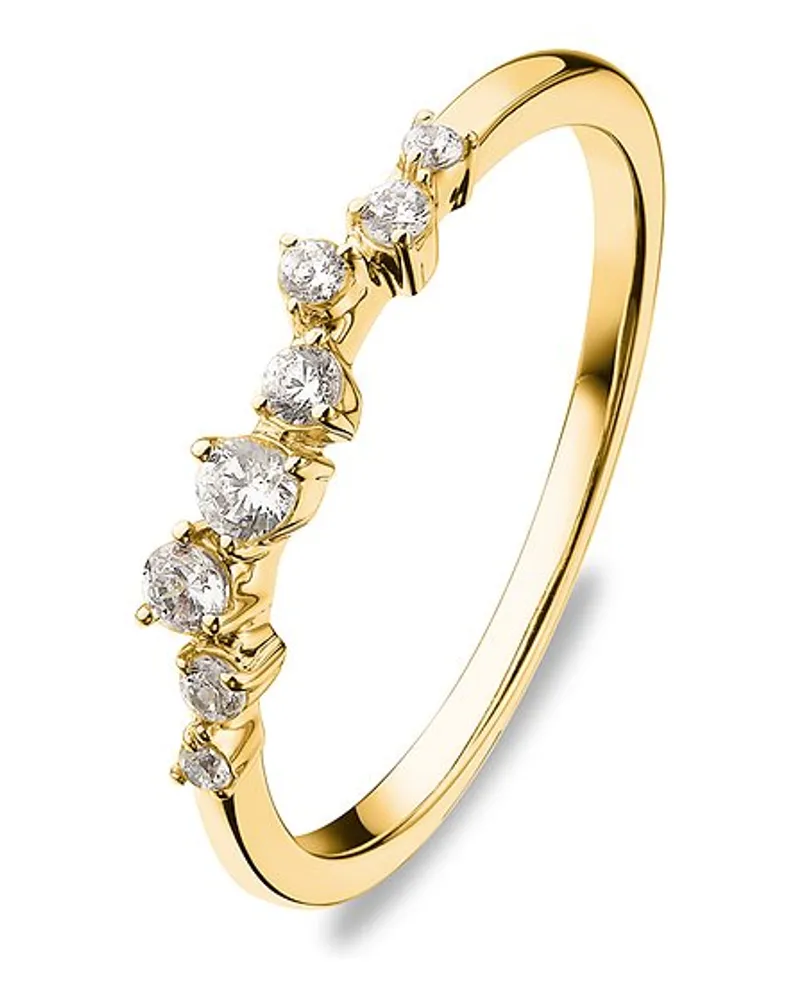 VALERIA Damenring Gelbgold