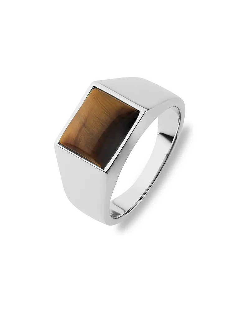 FAVS. Herrenring Silber