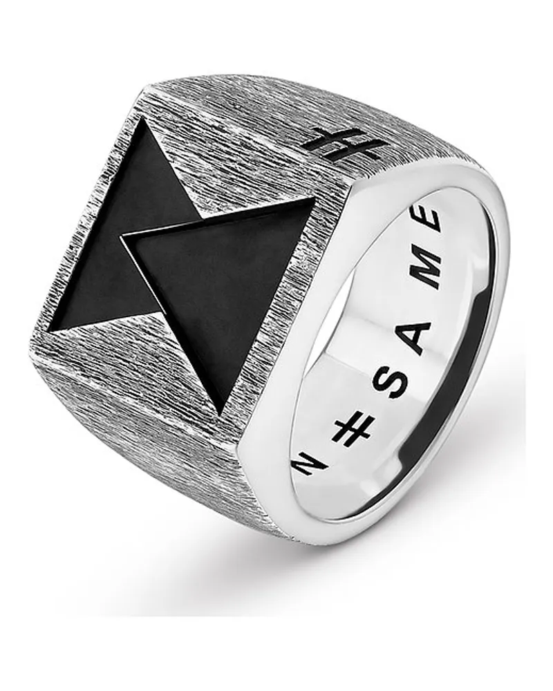 UNSAME Herrenring Silber