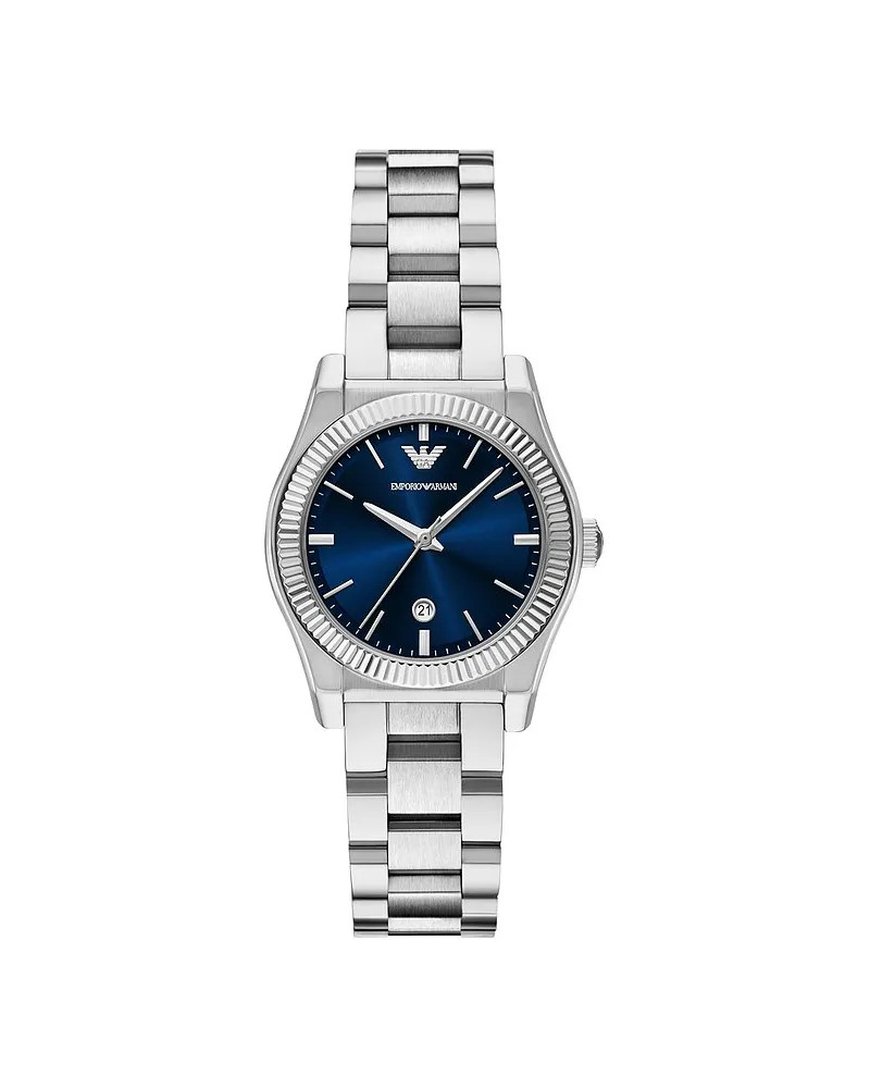 Emporio Armani Damenuhr Silber
