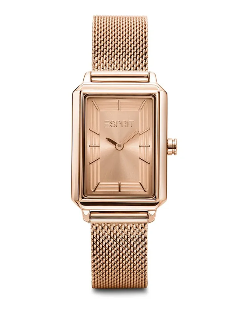 Esprit Damenuhr Edgy Roségold