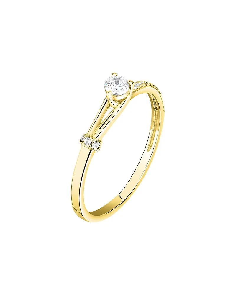 VALERIA Damenring Gelbgold