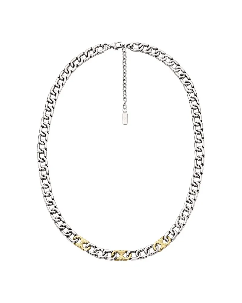 Emporio Armani Kette EAGLE LOGO Bicolor