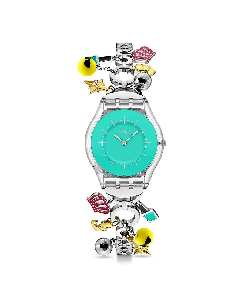 Swatch Damenuhr 2603 MOTHERS DAY Transparent