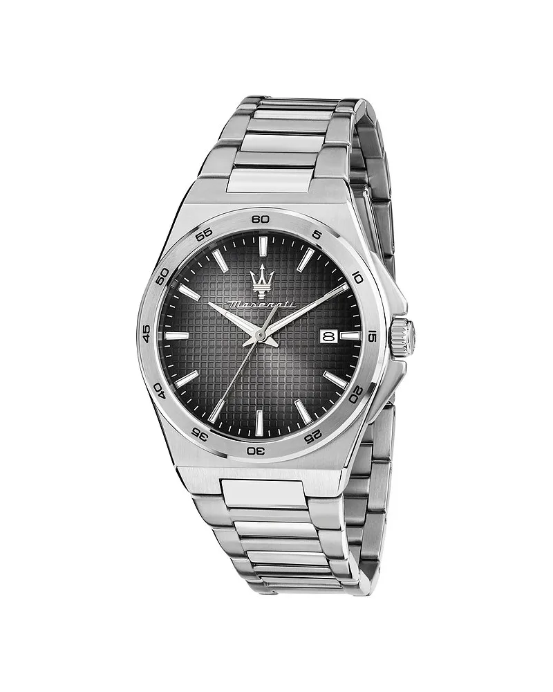 Maserati Herrenuhr Maserati Slim Silber