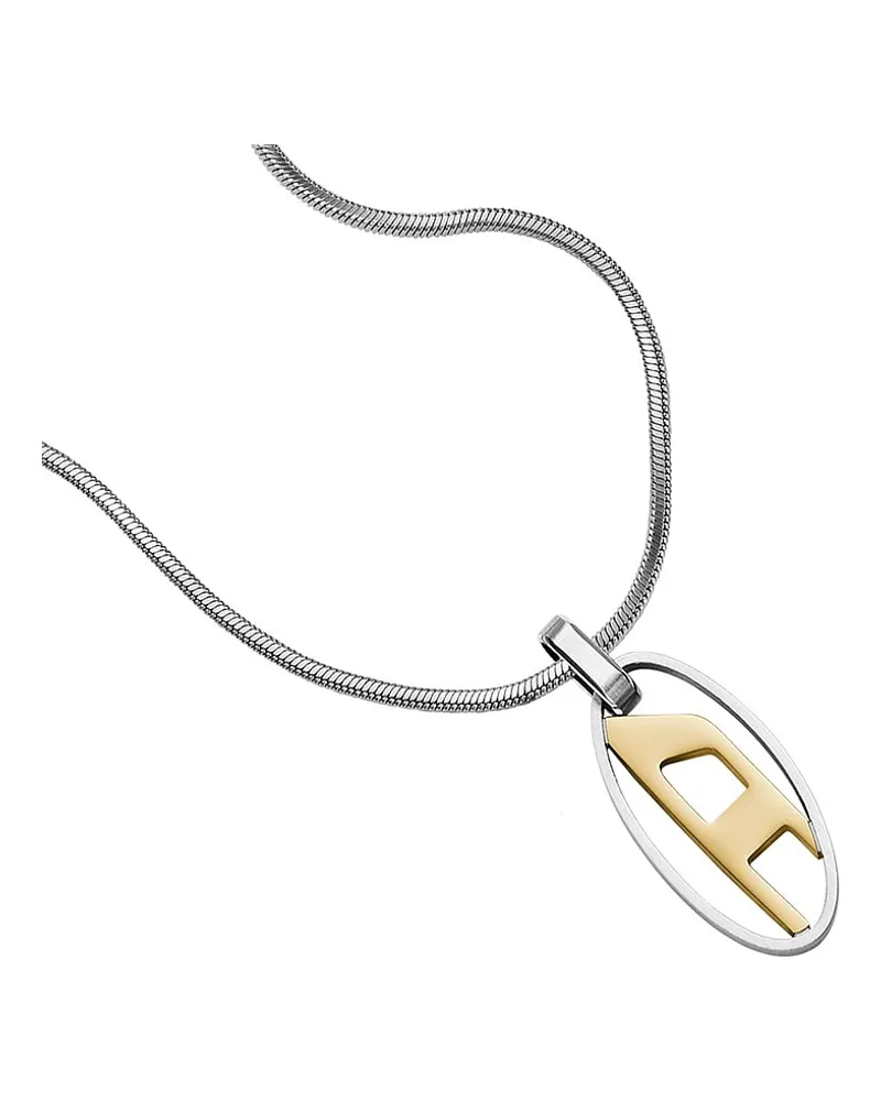 Diesel Kette SINGLE PENDANT Bicolor