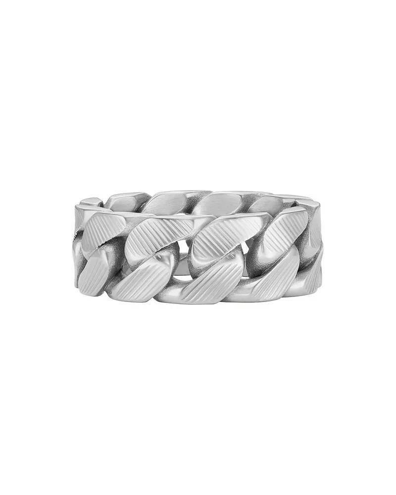 Fossil Herrenring HARLOW Silber