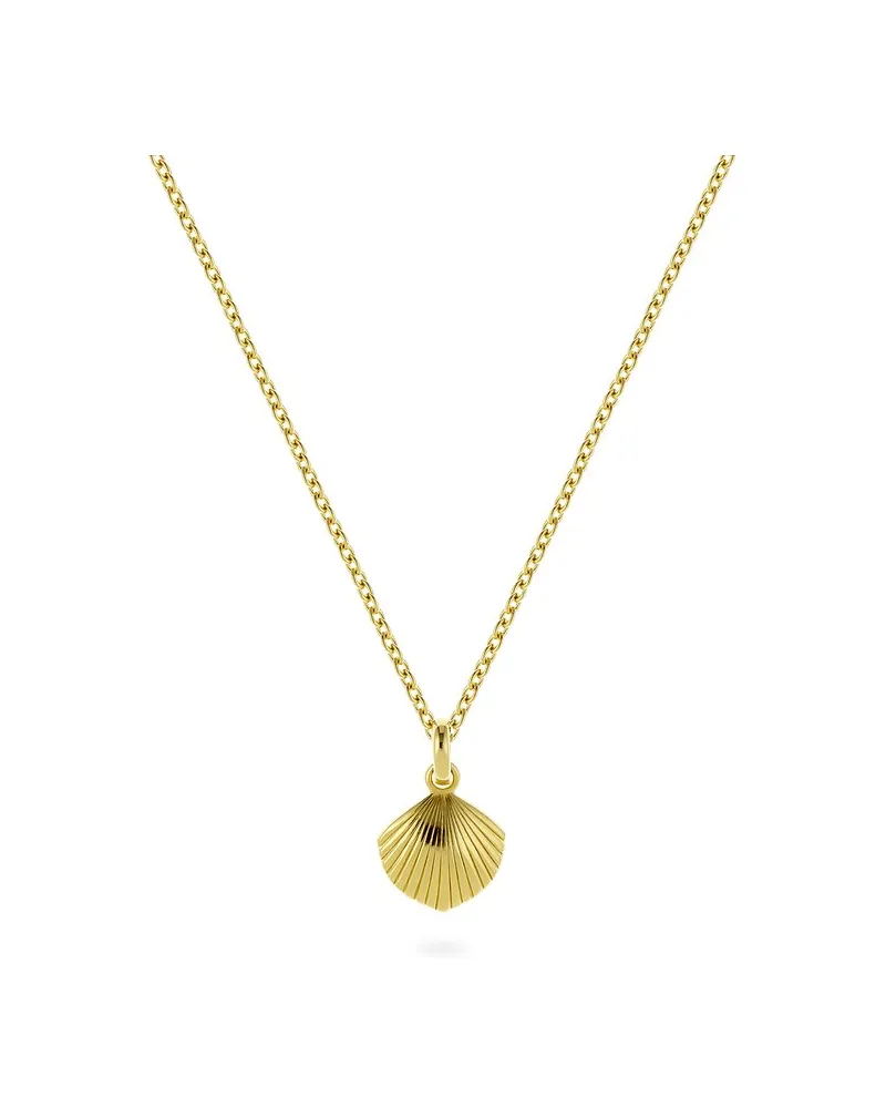 Guido Maria Kretschmer Kette Shell love Gelbgold
