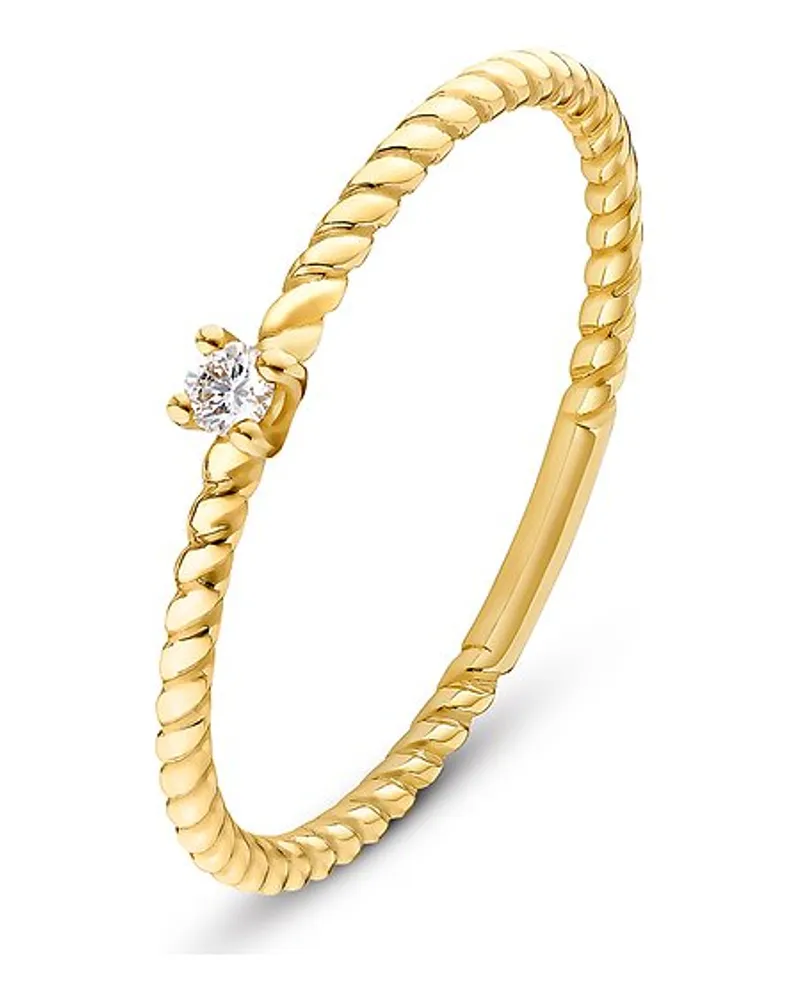 VALERIA Damenring Gelbgold