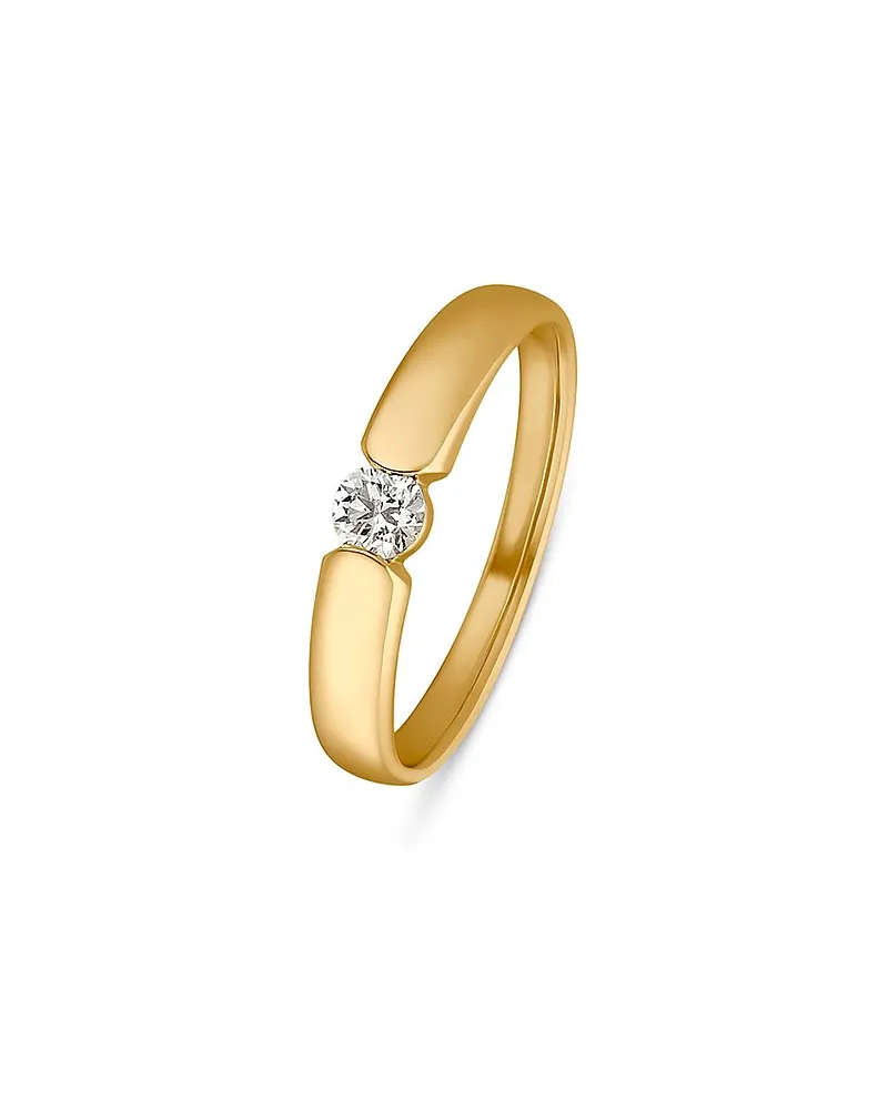 VALERIA Damenring Lab Grown CHRIST Gelbgold
