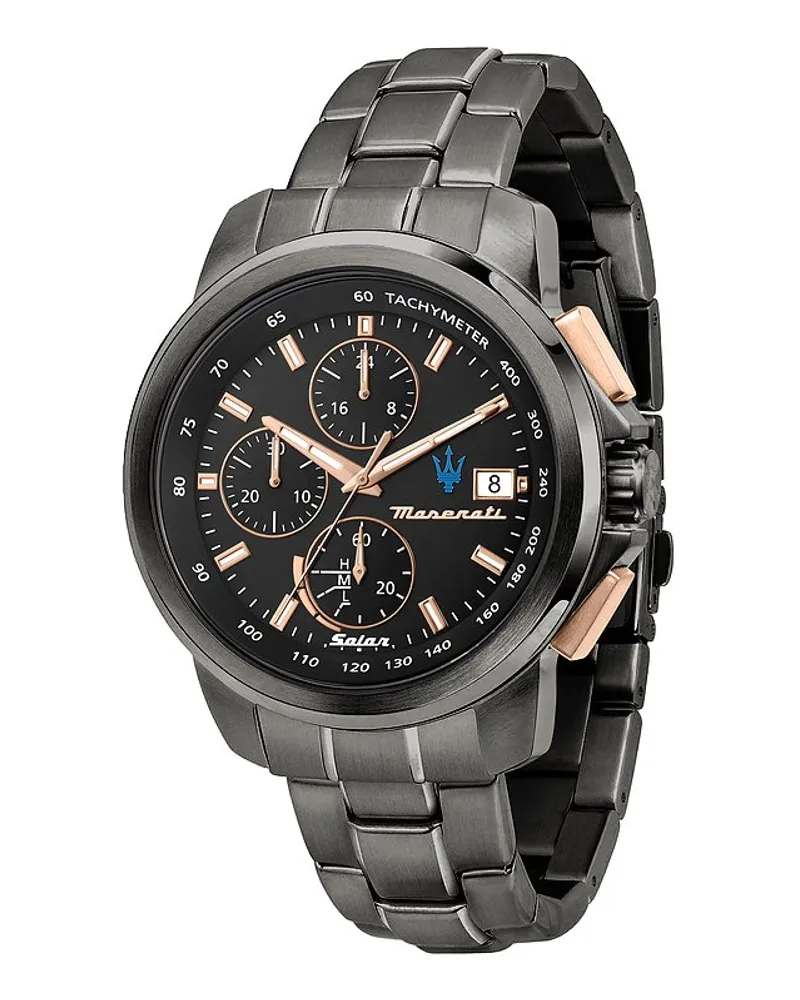 Maserati Chronograph Successo Solar Grau