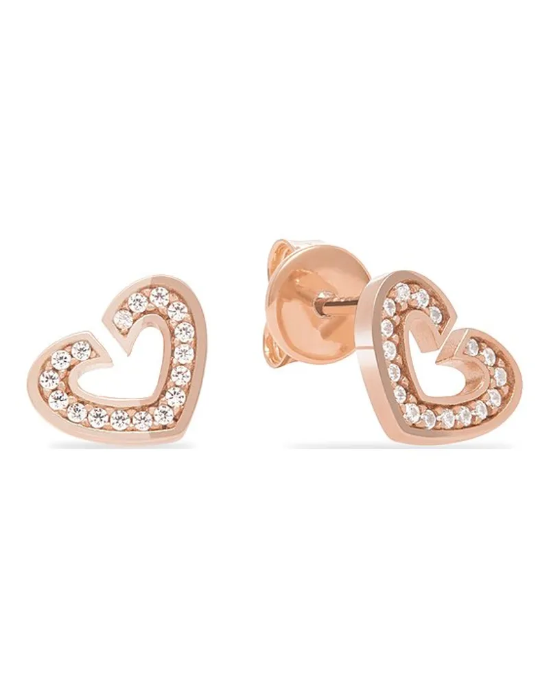 JETTE Ohrstecker SACRED HEART Roségold