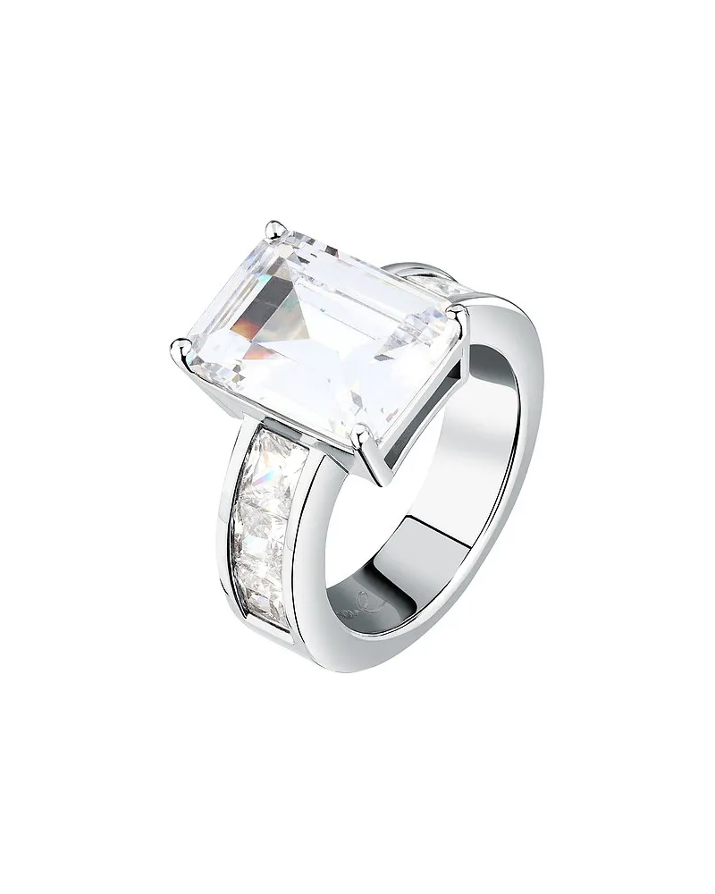 Karl Lagerfeld Damenring Crystals Silber