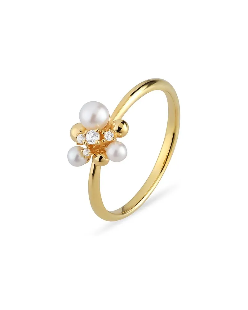 YAMOKO Damenring Gelbgold