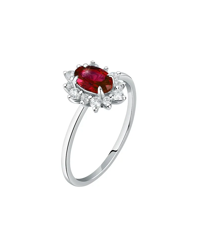 Live Diamond Damenring Weißgold