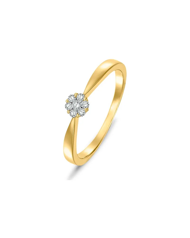 VALERIA Damenring Gelbgold