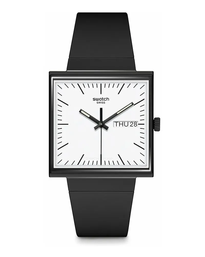 Swatch Unisexuhr Schwarz