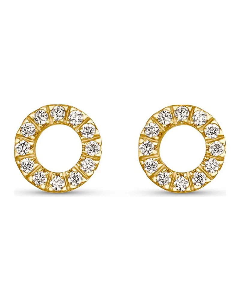 VALERIA Ohrstecker Gelbgold