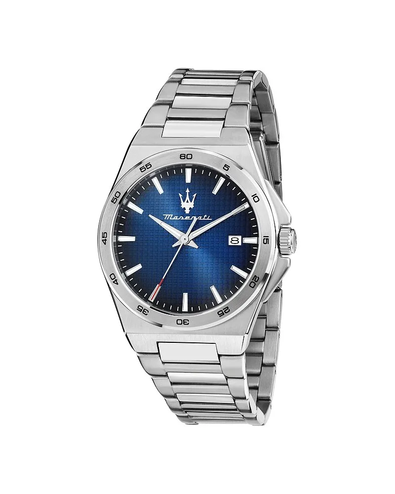 Maserati Herrenuhr Maserati Slim Silber
