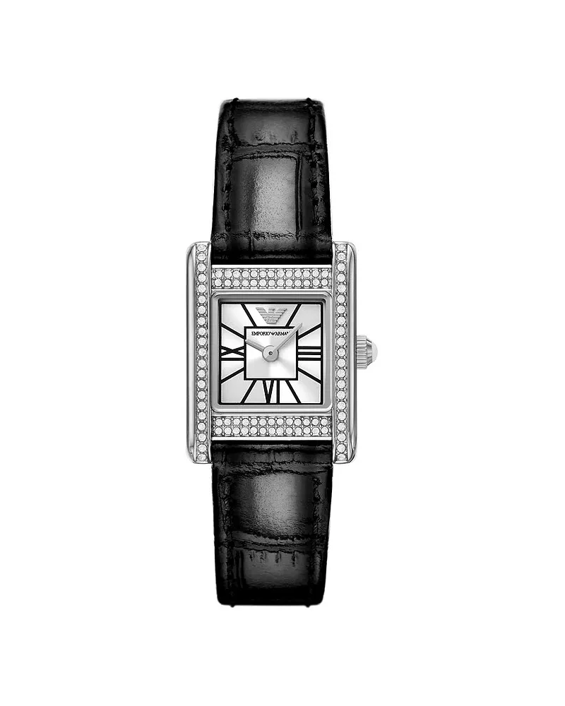 Emporio Armani Damenuhr Silber