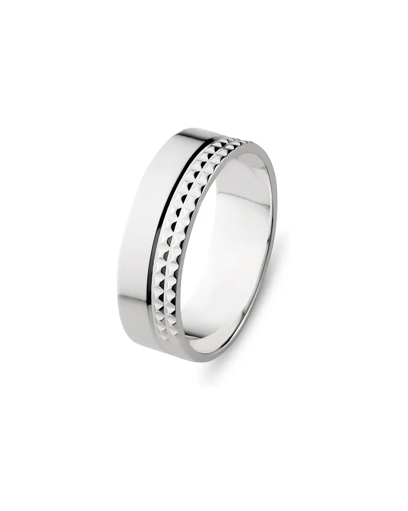 VALERIA Herrenring Silber