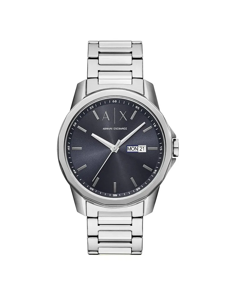 Armani Exchange Herrenuhr Silber